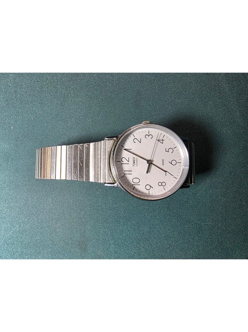 Women's Timex Quartz Watch One Size Silver White - Picture 1 of 6
